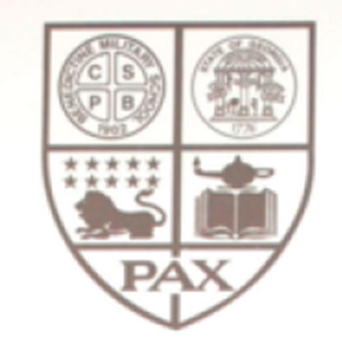 School logo Benedictine Military School