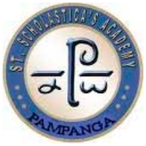 School logo St Scholastica's Academy, Pampanga
